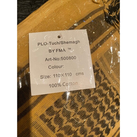 Brand New 100% Organic Cotton Military Strength Head Neck & Face Unisex Scarf - Picture 3 of 12